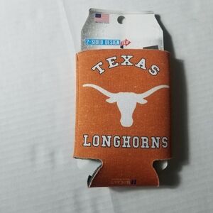 NEW WINCRAFT TEXAS LONGHORNS CAN COOLER 2 SIDED